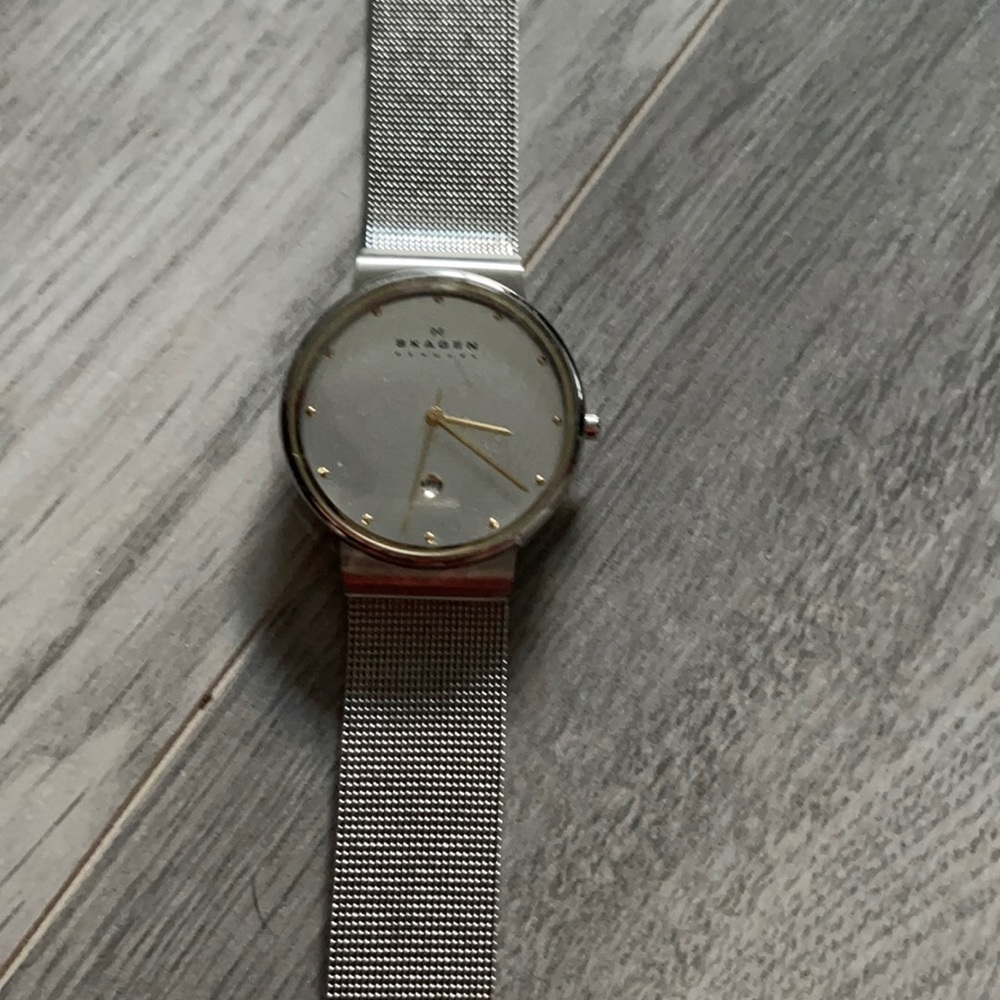 Skagen silver watch new